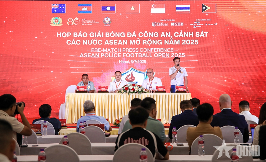 ASEAN police football tournament kicks off in Vietnam